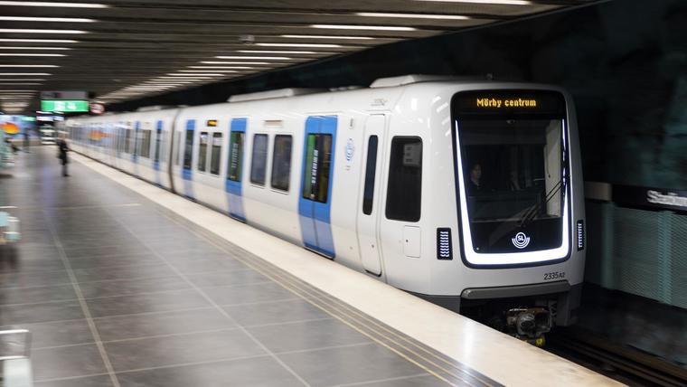 C30 Movia metro in Stockholm