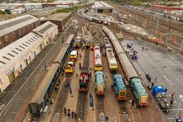 Polmadie 150 Train Depot