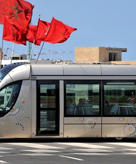 Profile view of the tramway Citadis in Rabat, Morocco.jpg